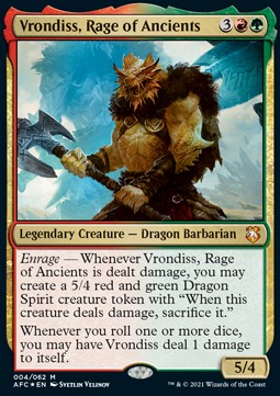 Vrondiss, Rage of Ancients⁣ - Commander: Adventures in the Forgotten Realms⁣ (Mythic)⁣ [4]