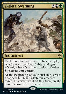 Skeletal Swarming⁣ - Adventures in the Forgotten Realms⁣ (Rare)⁣ [232]