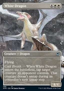 White Dragon⁣ - Adventures in the Forgotten Realms: Extras⁣ (Uncommon)⁣ [288]