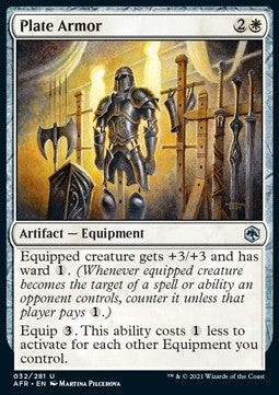Plate Armor⁣ - Adventures in the Forgotten Realms⁣ (Uncommon)⁣ [32]