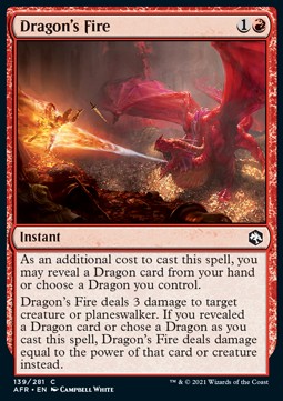 Dragon's Fire⁣ - Adventures in the Forgotten Realms⁣ (Common)⁣ [139]