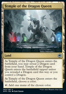 Temple of the Dragon Queen⁣ - Adventures in the Forgotten Realms⁣ (Uncommon)⁣ [260]