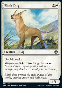 Blink Dog⁣ - Adventures in the Forgotten Realms⁣ (Uncommon)⁣ [3]