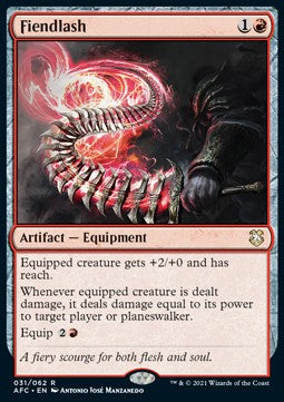 Fiendlash⁣ - Commander: Adventures in the Forgotten Realms⁣ (Rare)⁣ [31]
