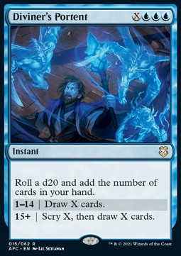 Diviner's Portent⁣ - Commander: Adventures in the Forgotten Realms⁣ (Rare)⁣ [15]
