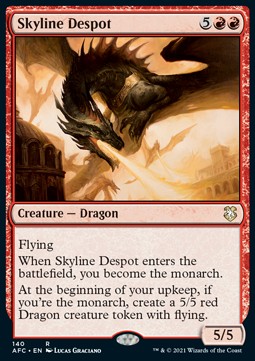 Skyline Despot⁣ - Commander: Adventures in the Forgotten Realms⁣ (Rare)⁣ [140]