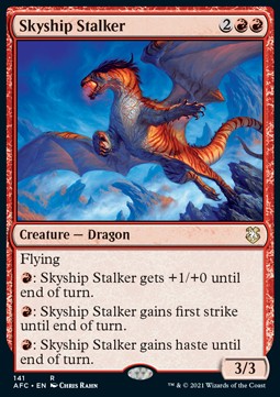 Skyship Stalker⁣ - Commander: Adventures in the Forgotten Realms⁣ (Rare)⁣ [141]