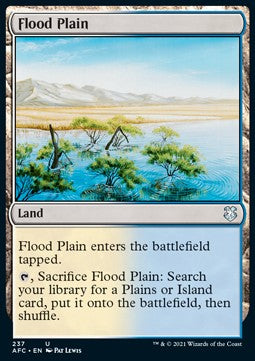 Flood Plain⁣ - Commander: Adventures in the Forgotten Realms⁣ (Uncommon)⁣ [237]