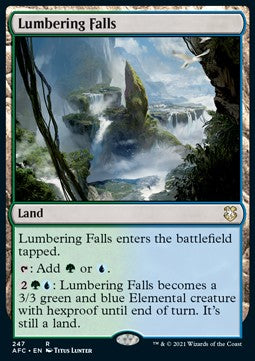 Lumbering Falls⁣ - Commander: Adventures in the Forgotten Realms⁣ (Rare)⁣ [247]