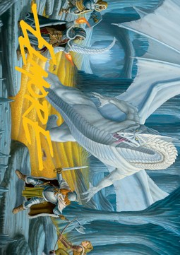 Art Series: Cave of the Frost Dragon (V.2)⁣ - Adventures in the Forgotten Realms: Extras⁣ (Tip Card)⁣ [A46]