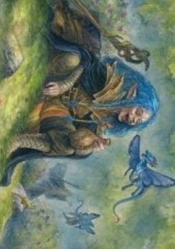 Art Series: Feywild Trickster (V.1)⁣ - Adventures in the Forgotten Realms: Extras⁣ (Tip Card)⁣ [A70]