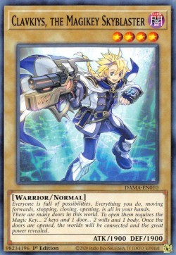 Clavkiys, the Magikey Skyblaster⁣ - Dawn of Majesty⁣ (Common)⁣ [010]