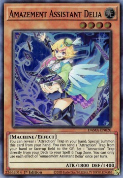Amazement Assistant Delia⁣ - Dawn of Majesty⁣ (Super Rare)⁣ [020]