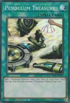 Pendulum Treasure⁣ - Dawn of Majesty⁣ (Super Rare)⁣ [068]