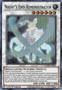 Night's End Administrator⁣ - Dawn of Majesty⁣ (Super Rare)⁣ [083]