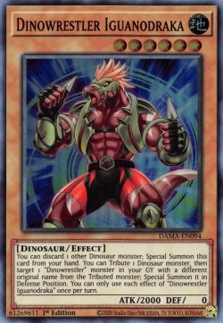 Dinowrestler Iguanodraka⁣ - Dawn of Majesty⁣ (Super Rare)⁣ [094]