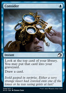 Consider⁣ - Innistrad: Midnight Hunt⁣ (Common)⁣ [44]