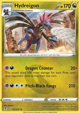 Hydreigon⁣ - Evolving Skies⁣ (Holo Rare)⁣ [115]