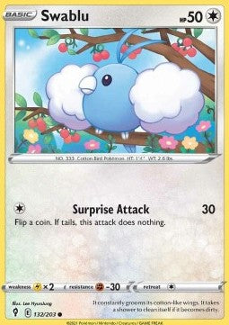 Swablu⁣ - Evolving Skies⁣ (Common)⁣ [132]