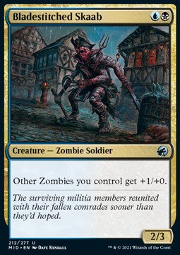 Bladestitched Skaab⁣ - Innistrad: Midnight Hunt⁣ (Uncommon)⁣ [212]