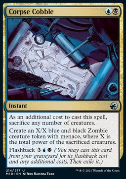 Corpse Cobble⁣ - Innistrad: Midnight Hunt⁣ (Uncommon)⁣ [214]