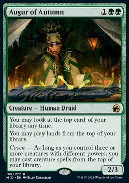 Augur of Autumn⁣ - Innistrad: Midnight Hunt⁣ (Rare)⁣ [168]