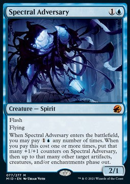 Spectral Adversary⁣ - Innistrad: Midnight Hunt⁣ (Mythic)⁣ [77]