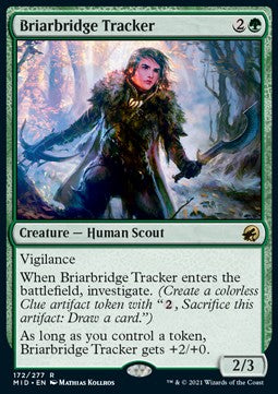 Briarbridge Tracker⁣ - Innistrad: Midnight Hunt⁣ (Rare)⁣ [172]