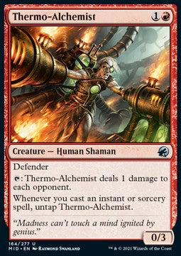 Thermo-Alchemist⁣ - Innistrad: Midnight Hunt⁣ (Uncommon)⁣ [164]
