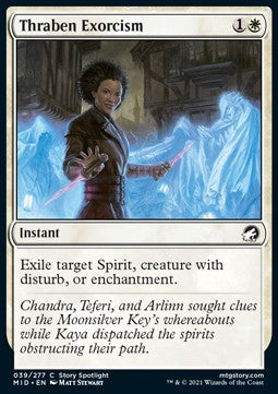 Thraben Exorcism⁣ - Innistrad: Midnight Hunt⁣ (Common)⁣ [39]