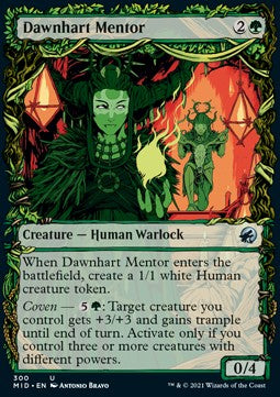 Dawnhart Mentor⁣ - Innistrad: Midnight Hunt: Extras⁣ (Uncommon)⁣ [300]