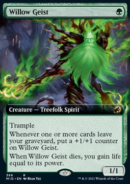 Willow Geist⁣ - Innistrad: Midnight Hunt: Extras⁣ (Rare)⁣ [366]