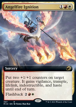 Angelfire Ignition⁣ - Innistrad: Midnight Hunt: Extras⁣ (Rare)⁣ [367]