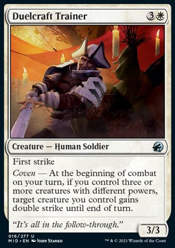 Duelcraft Trainer⁣ - Innistrad: Midnight Hunt⁣ (Uncommon)⁣ [16]