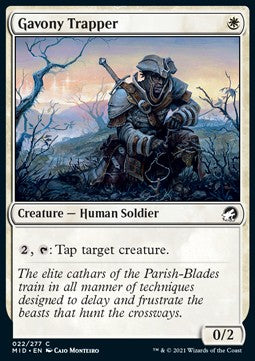 Gavony Trapper⁣ - Innistrad: Midnight Hunt⁣ (Common)⁣ [22]