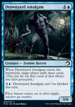 Drownyard Amalgam⁣ - Innistrad: Midnight Hunt⁣ (Common)⁣ [50]