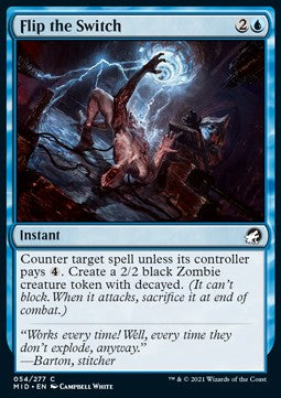 Flip the Switch⁣ - Innistrad: Midnight Hunt⁣ (Common)⁣ [54]