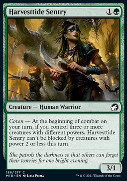 Harvesttide Sentry⁣ - Innistrad: Midnight Hunt⁣ (Common)⁣ [186]