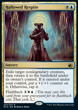 Hallowed Respite⁣ - Innistrad: Midnight Hunt⁣ (Rare)⁣ [227]