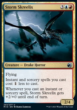 Storm Skreelix⁣ - Innistrad: Midnight Hunt⁣ (Uncommon)⁣ [243]