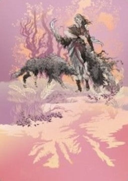 Art Series: Arlinn, the Pack's Hope (V.3)⁣ - Innistrad: Midnight Hunt: Extras⁣ (Tip Card)⁣ [A03]