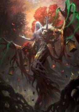 Art Series: Wrenn and Seven (V.1)⁣ - Innistrad: Midnight Hunt: Extras⁣ (Tip Card)⁣ [A09]