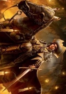 Art Series: Seasoned Cathar (V.1)⁣ - Innistrad: Midnight Hunt: Extras⁣ (Tip Card)⁣ [A12]