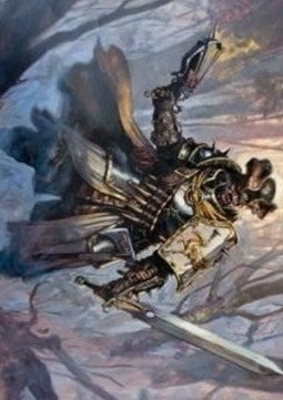 Art Series: Brutal Cathar (V.1)⁣ - Innistrad: Midnight Hunt: Extras⁣ (Tip Card)⁣ [A13]