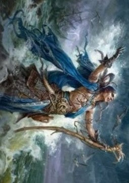 Art Series: Lier, Disciple of the Drowned (V.1)⁣ - Innistrad: Midnight Hunt: Extras⁣ (Tip Card)⁣ [A25]