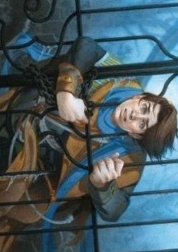 Art Series: Locked in the Cemetery (V.1)⁣ - Innistrad: Midnight Hunt: Extras⁣ (Tip Card)⁣ [A26]