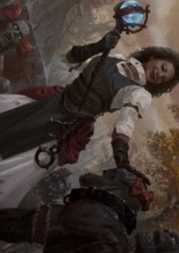 Art Series: Skaab Wrangler (V.1)⁣ - Innistrad: Midnight Hunt: Extras⁣ (Tip Card)⁣ [A29]