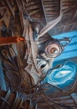 Art Series: Unblinking Observer (V.1)⁣ - Innistrad: Midnight Hunt: Extras⁣ (Tip Card)⁣ [A31]
