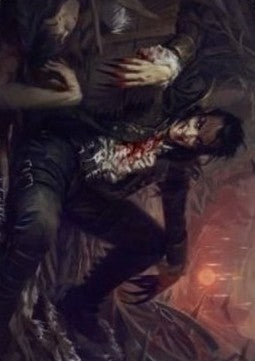 Art Series: Arrogant Outlaw (V.1)⁣ - Innistrad: Midnight Hunt: Extras⁣ (Tip Card)⁣ [A33]