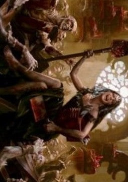 Art Series: Gisa, Glorious Resurrector (V.1)⁣ - Innistrad: Midnight Hunt: Extras⁣ (Tip Card)⁣ [A35]